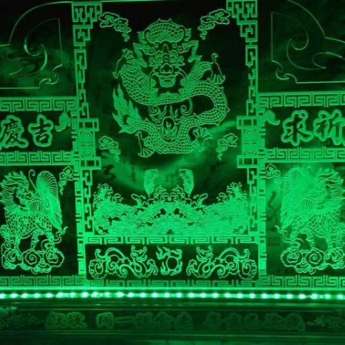 煥彩屏風祝壽LED座